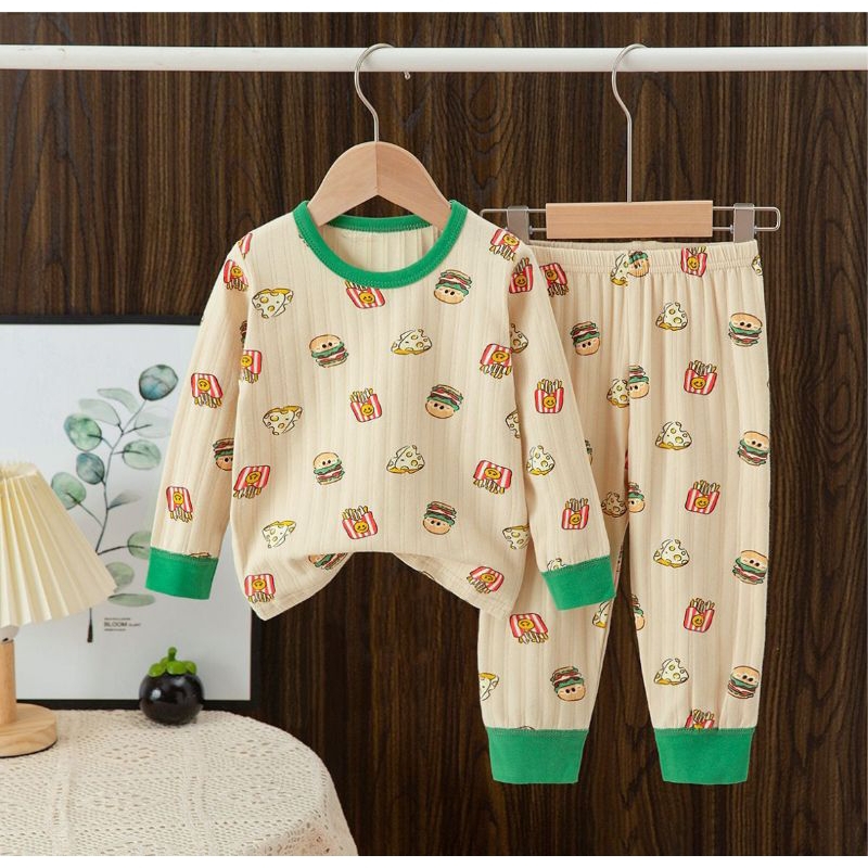 Piyama Anak Organik Import PP Setelan Anak Organik Import Piyama Anak