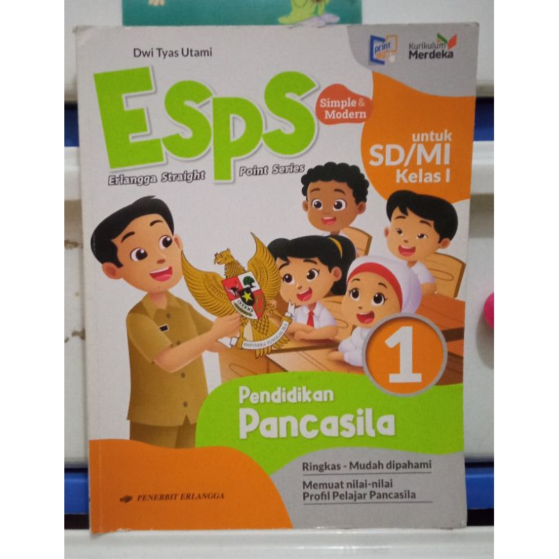 ESPS PPKN / ESPS BAHASA INDONESIA KELAS 1 SD KURIKULUM MERDEKA