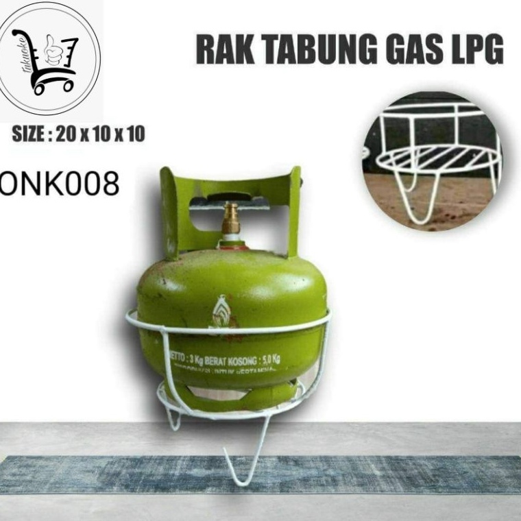 RVO RAK TABUNG GAS LPG 3KG  RAK TATAKAN BESI GAS LPG 3KG  RAK GAS TABUNG RAK POT TANAMAN
