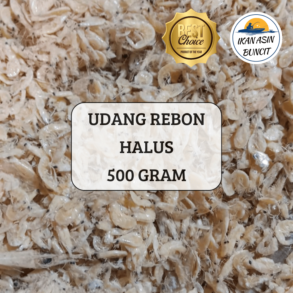 

READY STOCK UDANG REBON HALUS 500 GRAM