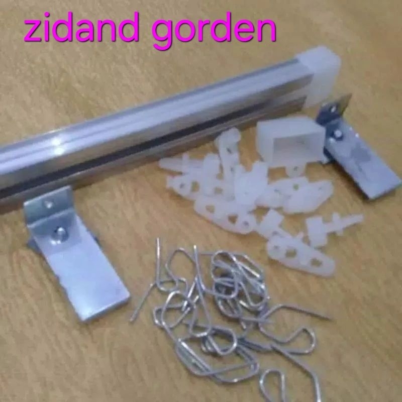 Besi gorden aluminium kotak fullset
