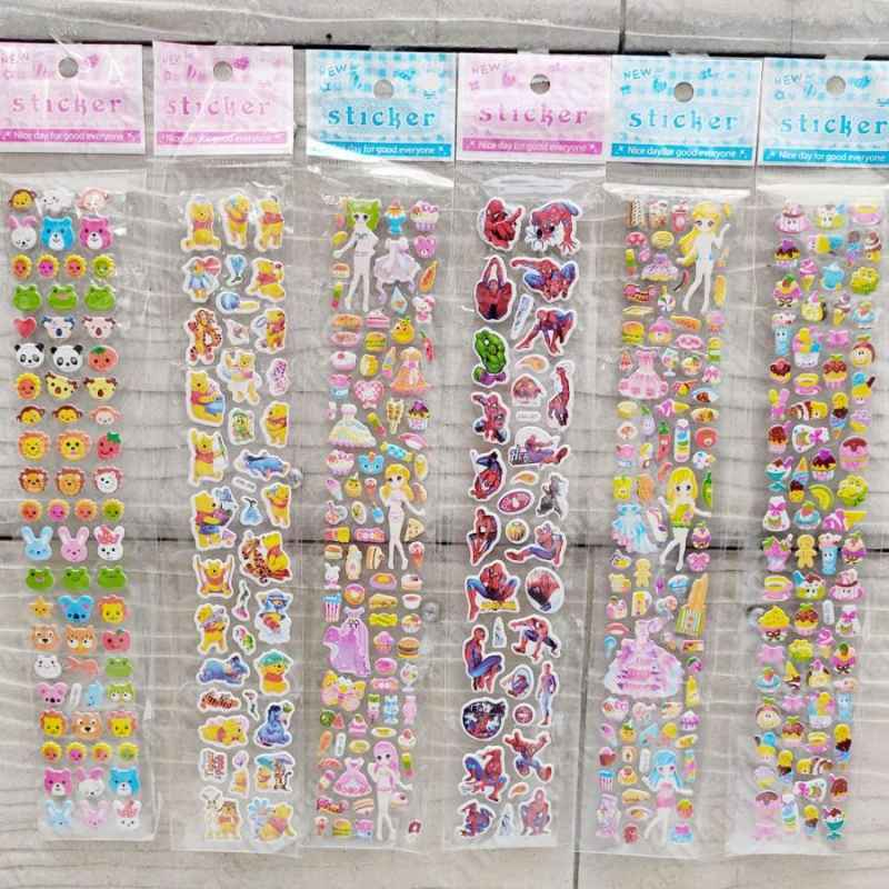 

MAINAN ANAK STIKER TIMBUL PANJANG (HARGA /1PCS) /MAINAN ANAK STIKER KARAKTER/mainan stiker grosir/mainan murah/mainan jadul/ AKSESORIS STIKER EMBOSH