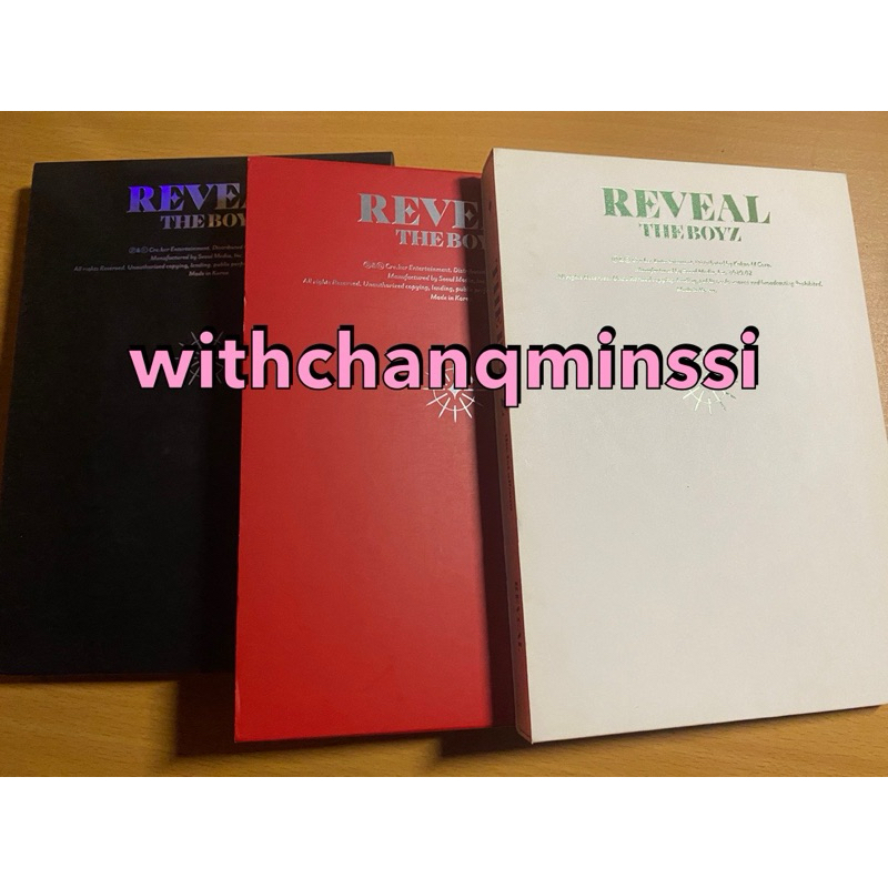 READY INA OFFICIAL THE BOYZ REVEAL ALBUM ONLY