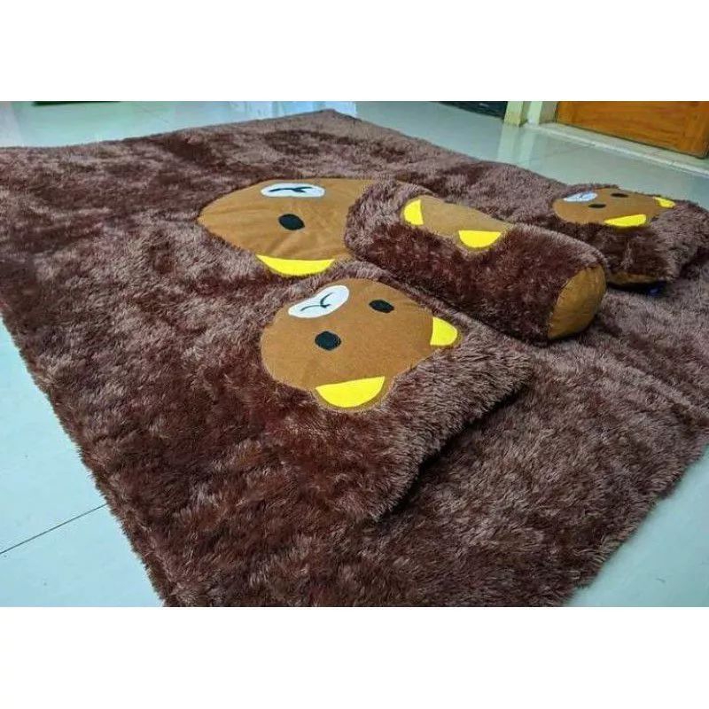 PROMO Surpet Karakter Kasur Lantai Bulu Rasfut Tebal