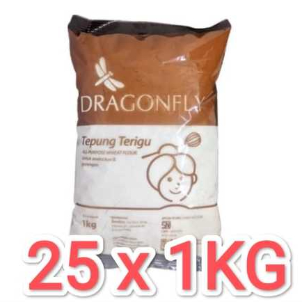 

terigu dragonfly 25kg (25x1kg)