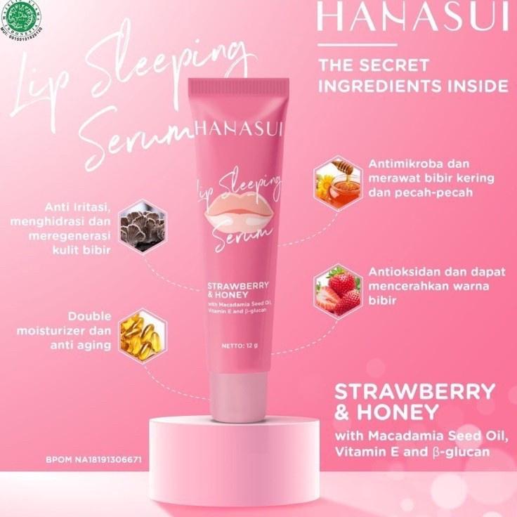 Free Ongkir HANASUI LIP SERUM  BPOM AMAN HALAL  HANA LIP SERUM