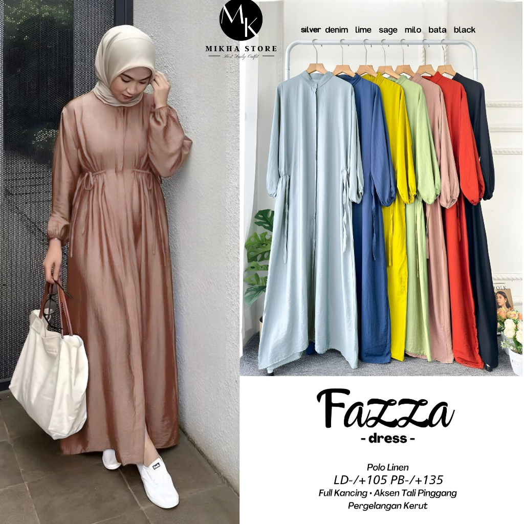 FAZZA DRESS ORI BY MIKHA STORE