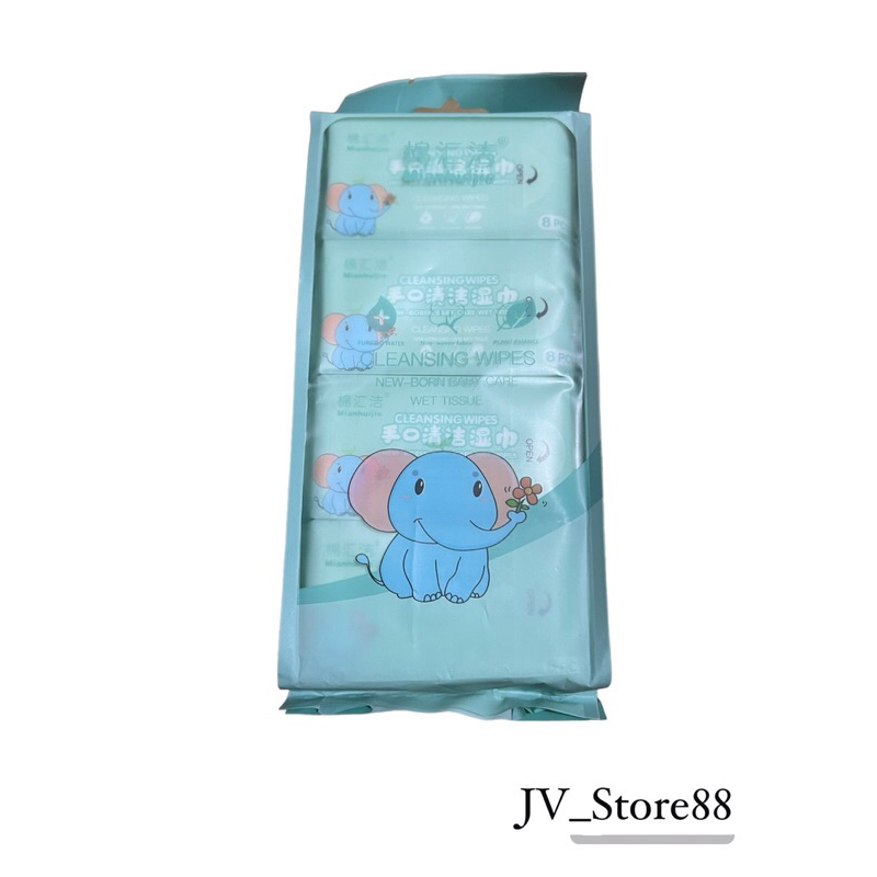 Tissue Basah Mini / Tissue Basah Traveling/ Tissue Basah Karakter