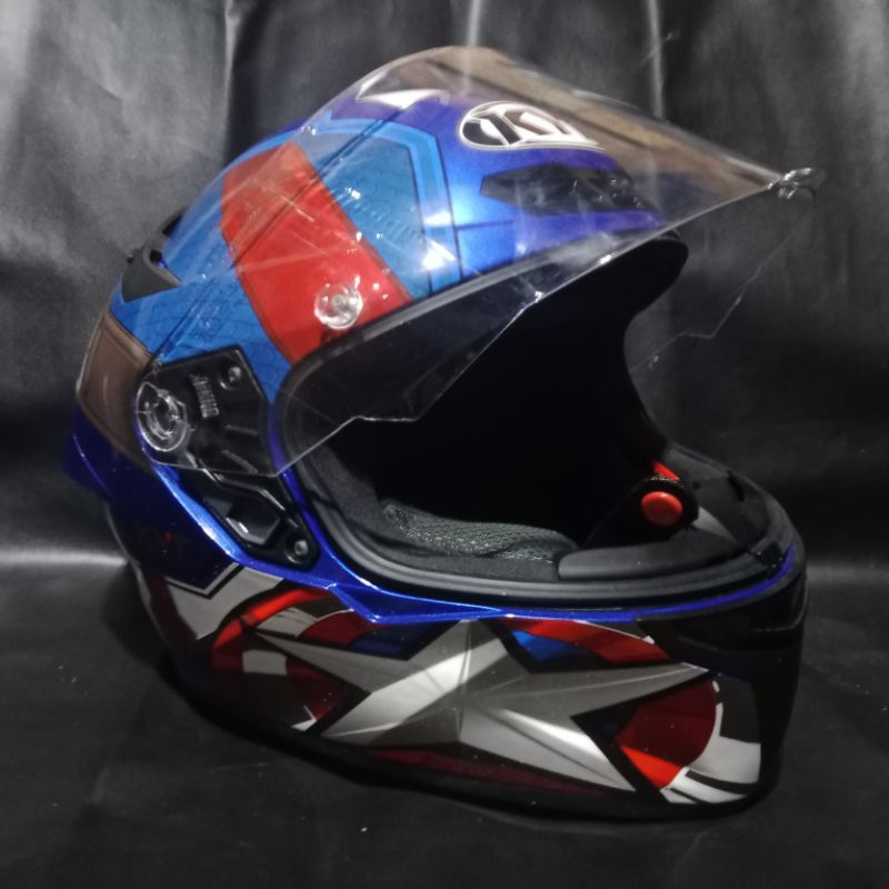 HELM KYT TT COURSE Marvel Edition