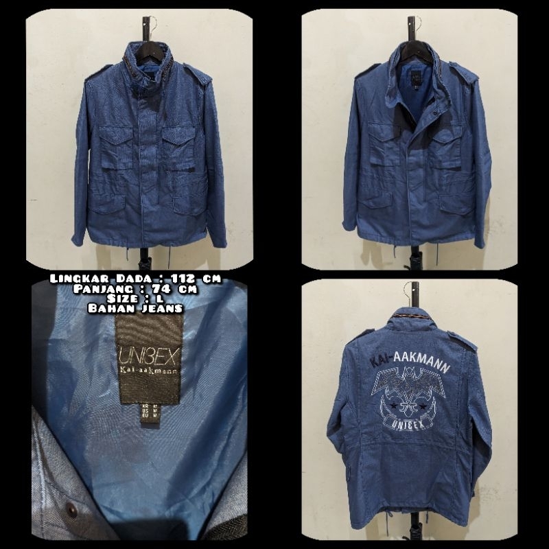 Jaket Parka M65 Merk Kai Aakmann Second Original