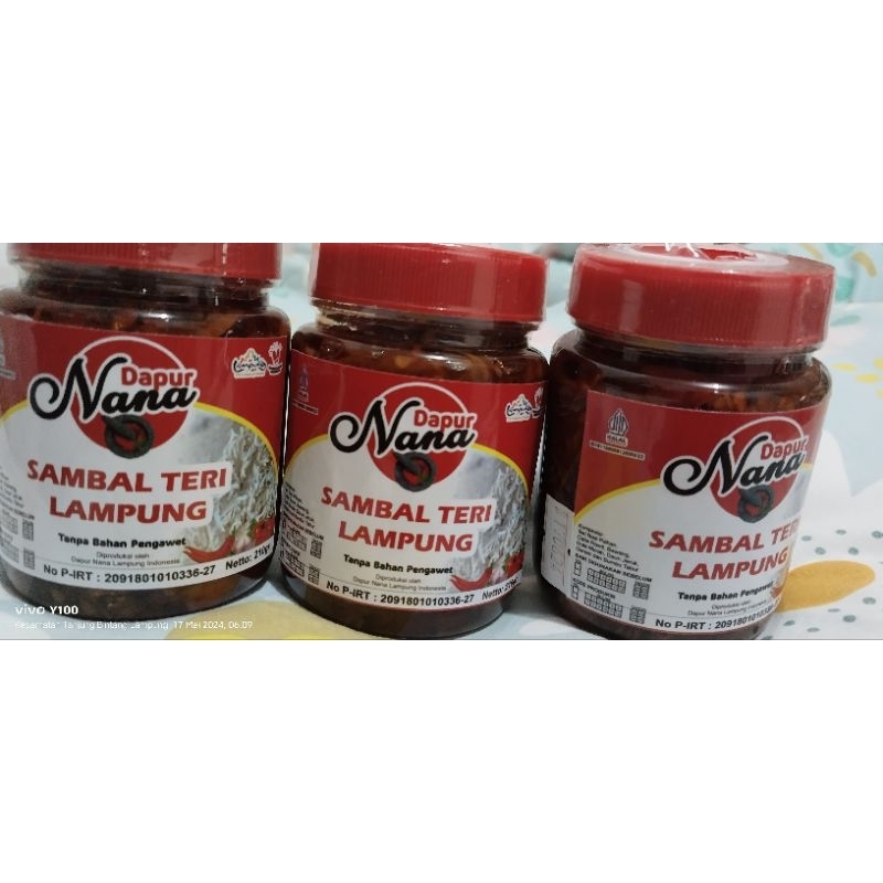

sambal teri lampung