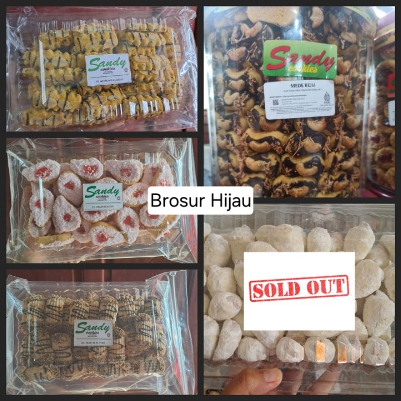 

Sandy Cookies Brosur Hijau 500gram