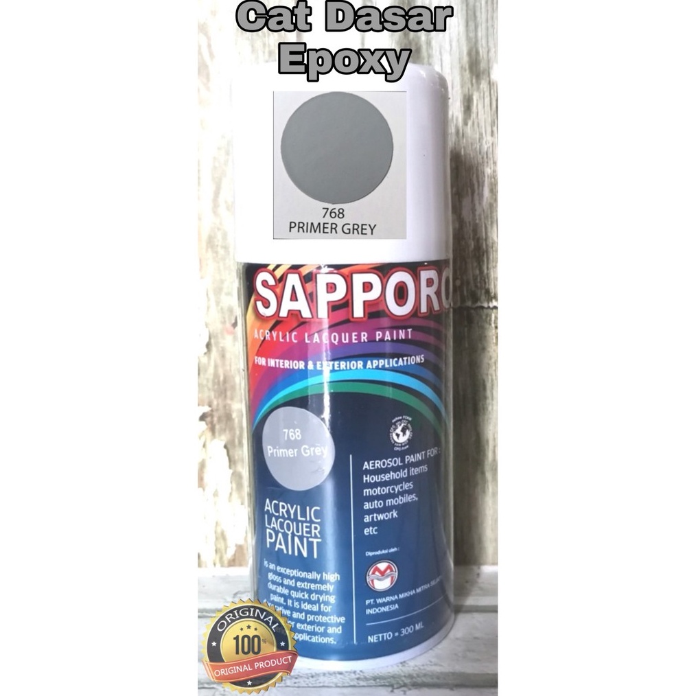 

KODE T4P Pilok Sapporo Primer Grey Cat Dasar Epoxy 3 ml