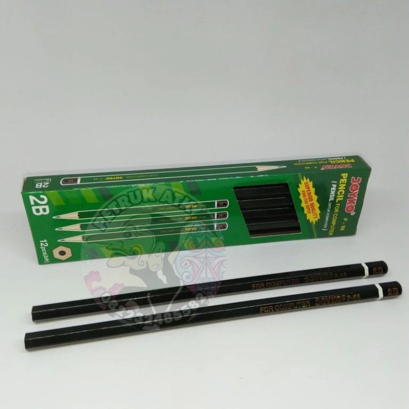 

[PAK] PENSIL 2B JOYKO P-88 (12 PCS)