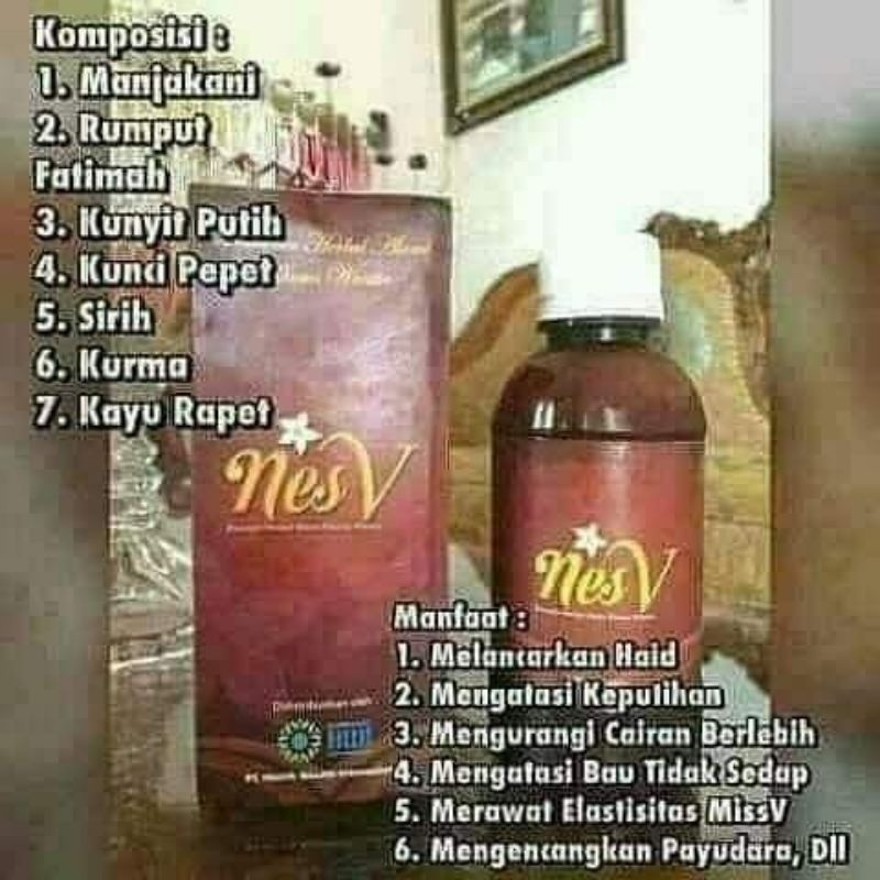 

nesv sirup rasa madu