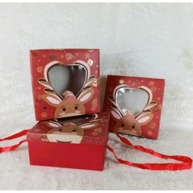 

Xmas Box Brownies Bolu gukung Spikoe Mika