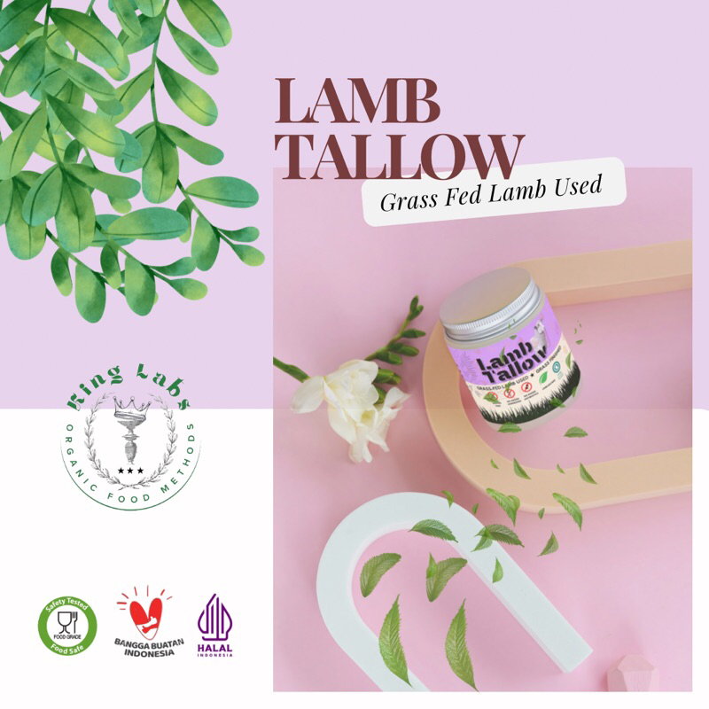 

Premium Minyak Lemak Kambing Muda - Lamb Tallow 340 gr