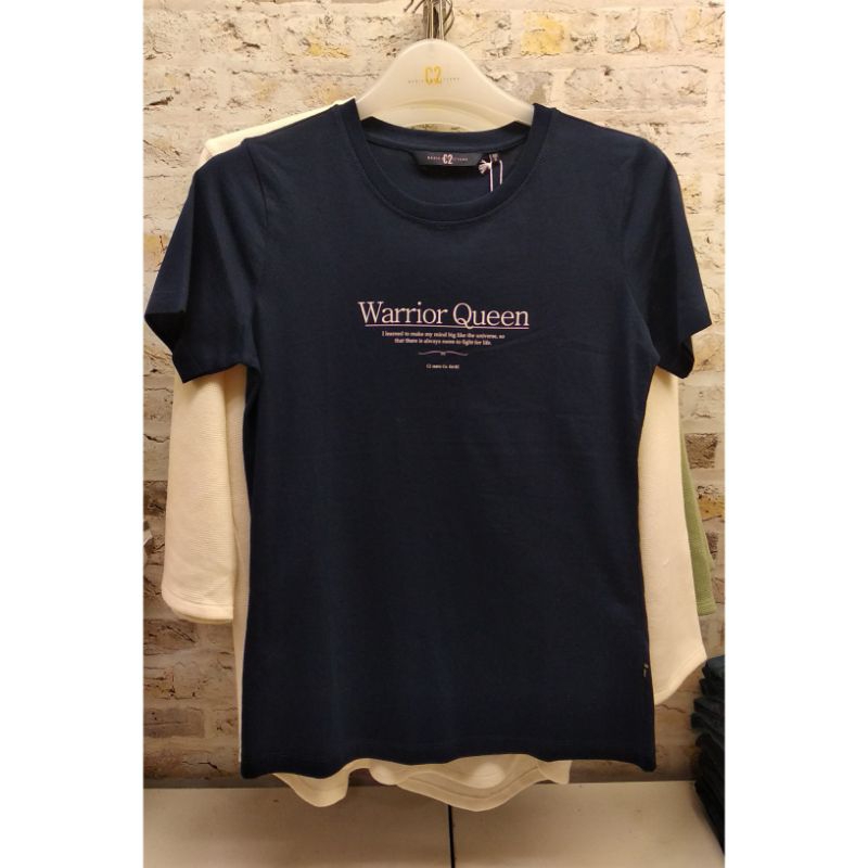 C2 OUTFITTERS Original Kaos Wanita Biru Tua Original