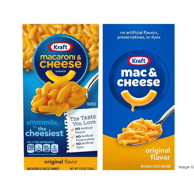 

Kraft Mac And Cheese Dinner Original 206gr