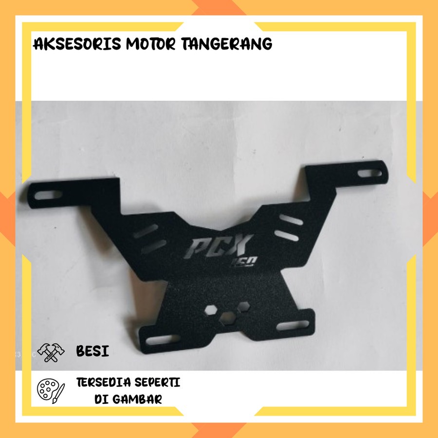 KUMIS BREKET PLAT NOMOR PCX 160 NEW TAIL TIDY PCX 160 NOPOL DEPAN PCX 160 LOKAL 2021