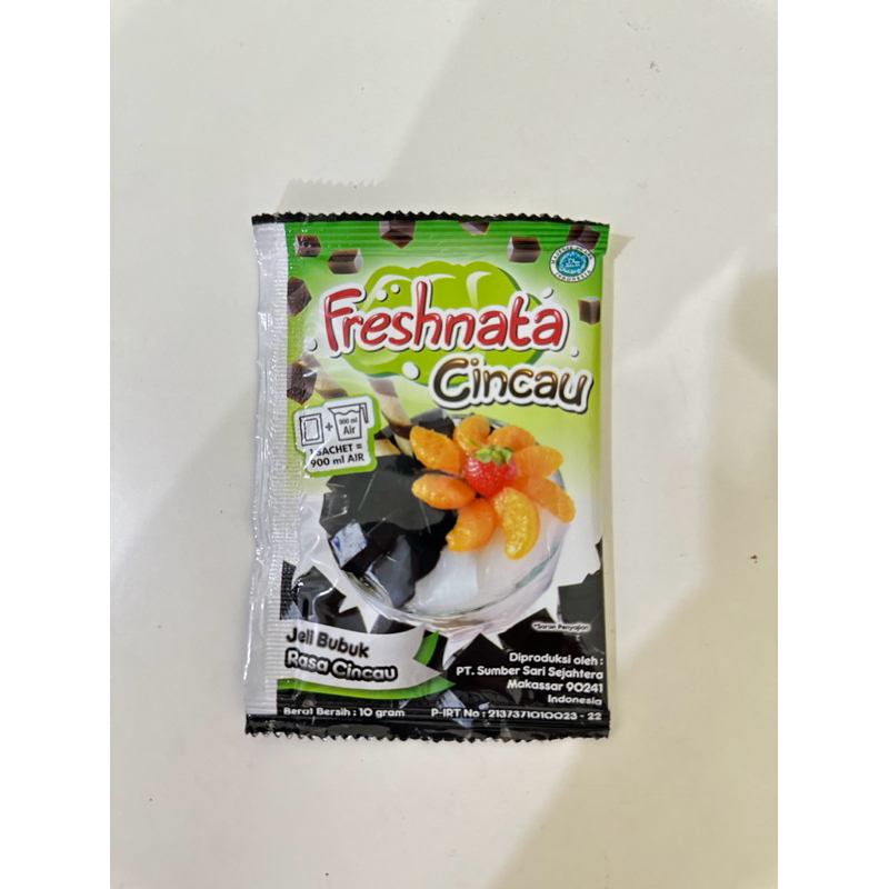 

FRESHNATA Jelly Instan Pengganti Cincau dan Kelapa Sachet