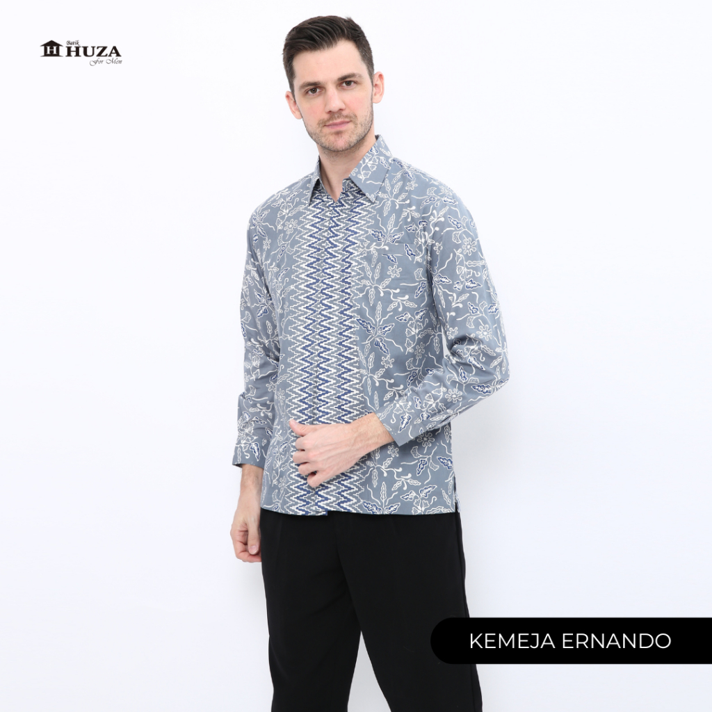 Batik Huza Men | Kemeja Batik Jumbo | Kemeja Batik Ernando