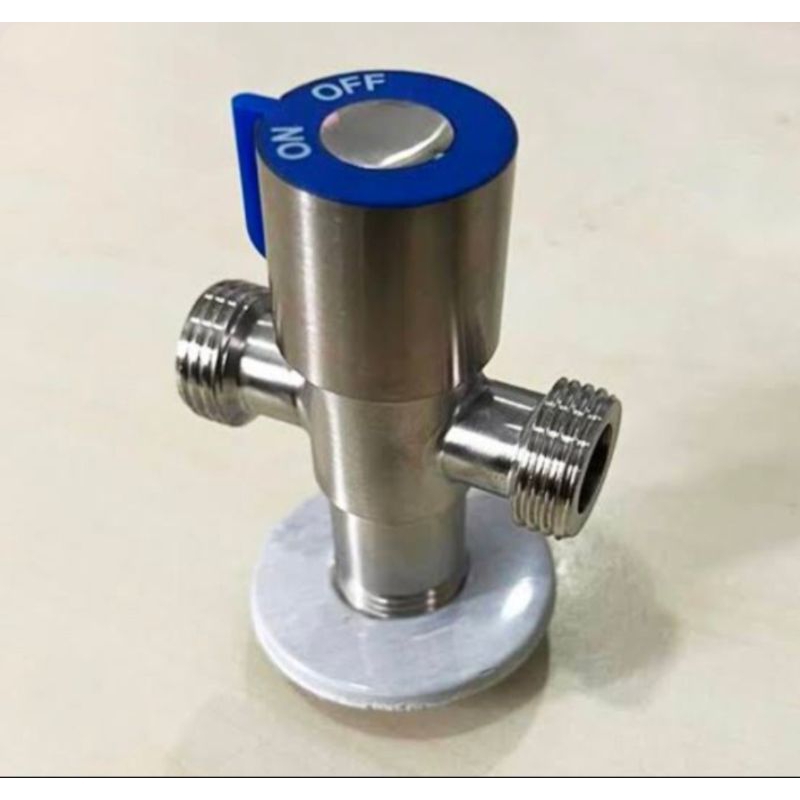 stop kran double cabang T keran angle valve classic 1/2 in