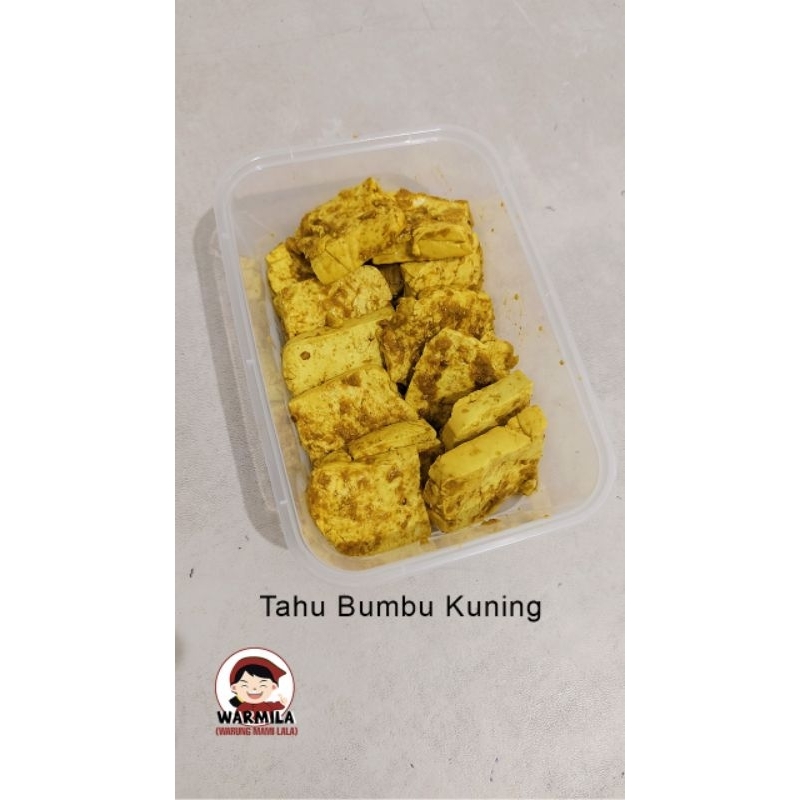 

Tahu Tempe Ukep Bumbu Kuning Matang 10pcs Siap Goreng