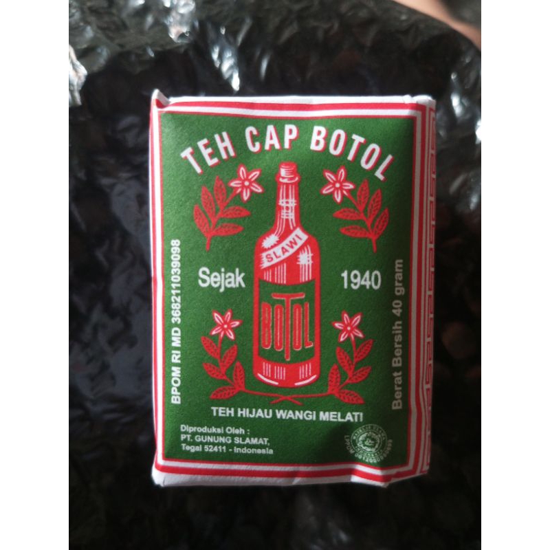 

teh cap botol Slawi 40g / teh tubruk