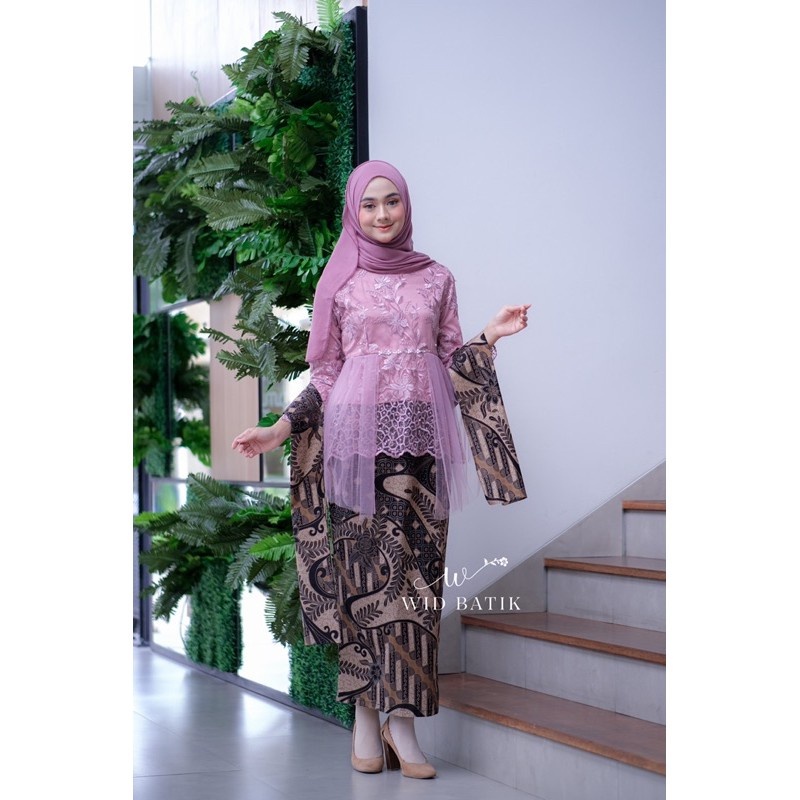 READY STOKK JUMBO TERMURAH Set Couple Annisa Dusty Pink || Fany 3 Batik Couple Pasangan Kondangan Wi