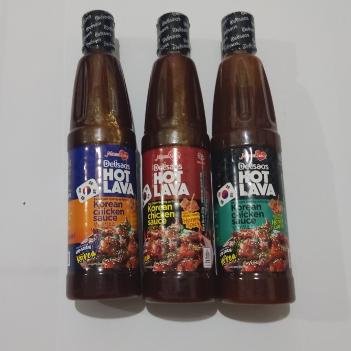 

Delisaos Hot Lava Ala Korean ORI Botol 320g