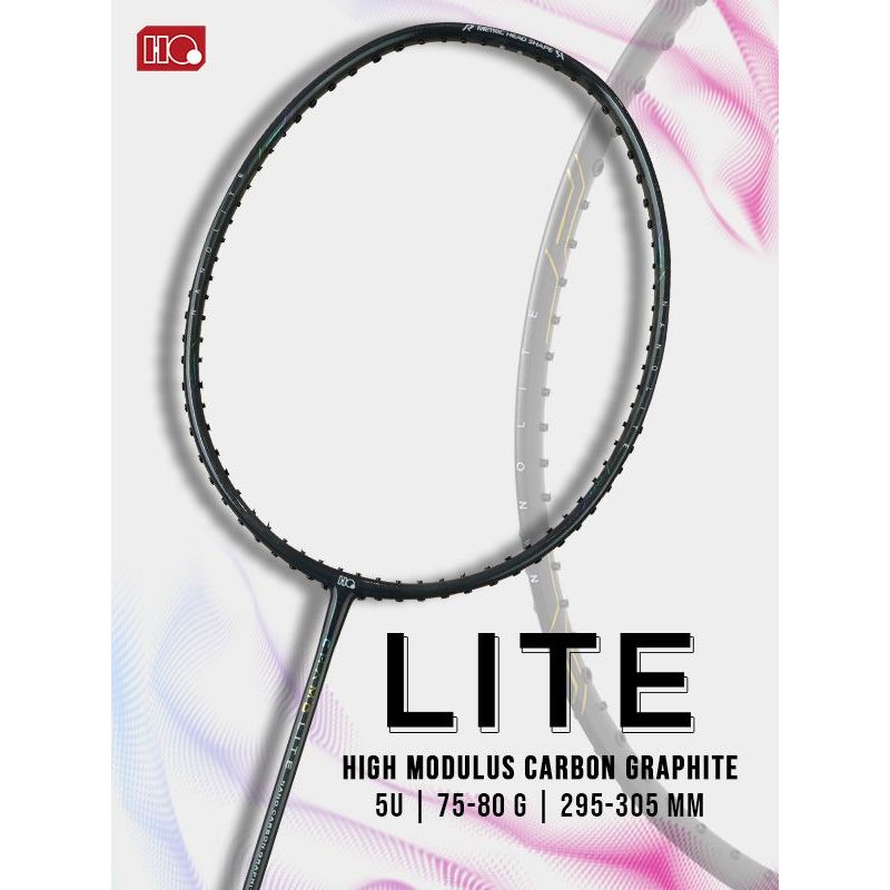 Raket Badminton Hi-Qua/Hiqua Lite Blue/Gold/Chamo/Red