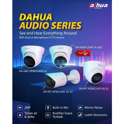 Paket 4  Camera Audio Dahua