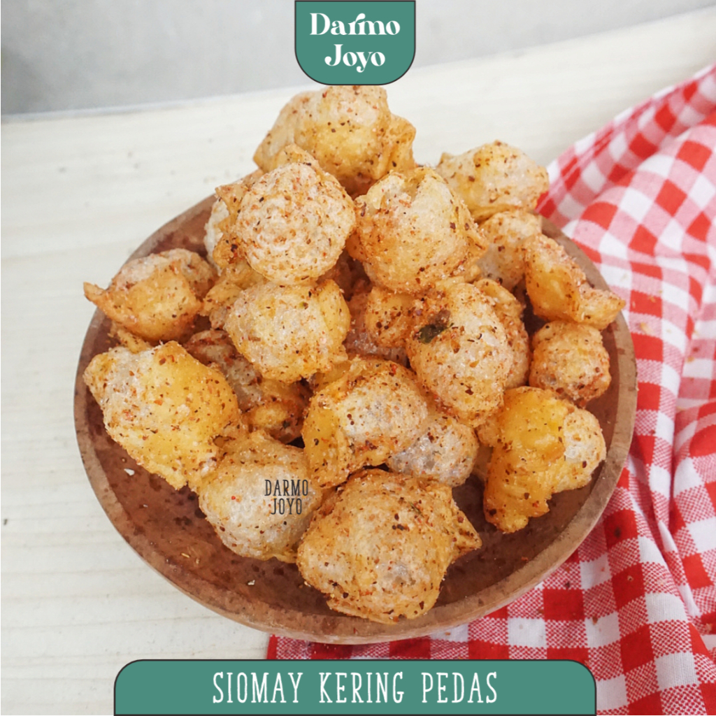 

Siomay Mini Pedas 1kg 1000gr / Keripik Kripik Pangsit Renyah Asin Gurih Camilan Cemilan Snack Kiloan