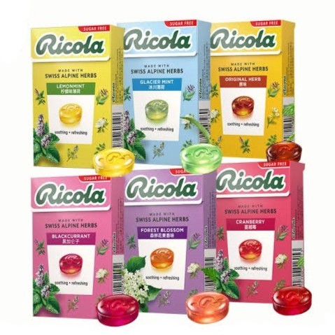 

Ricola Sugar Free Candy - 40g