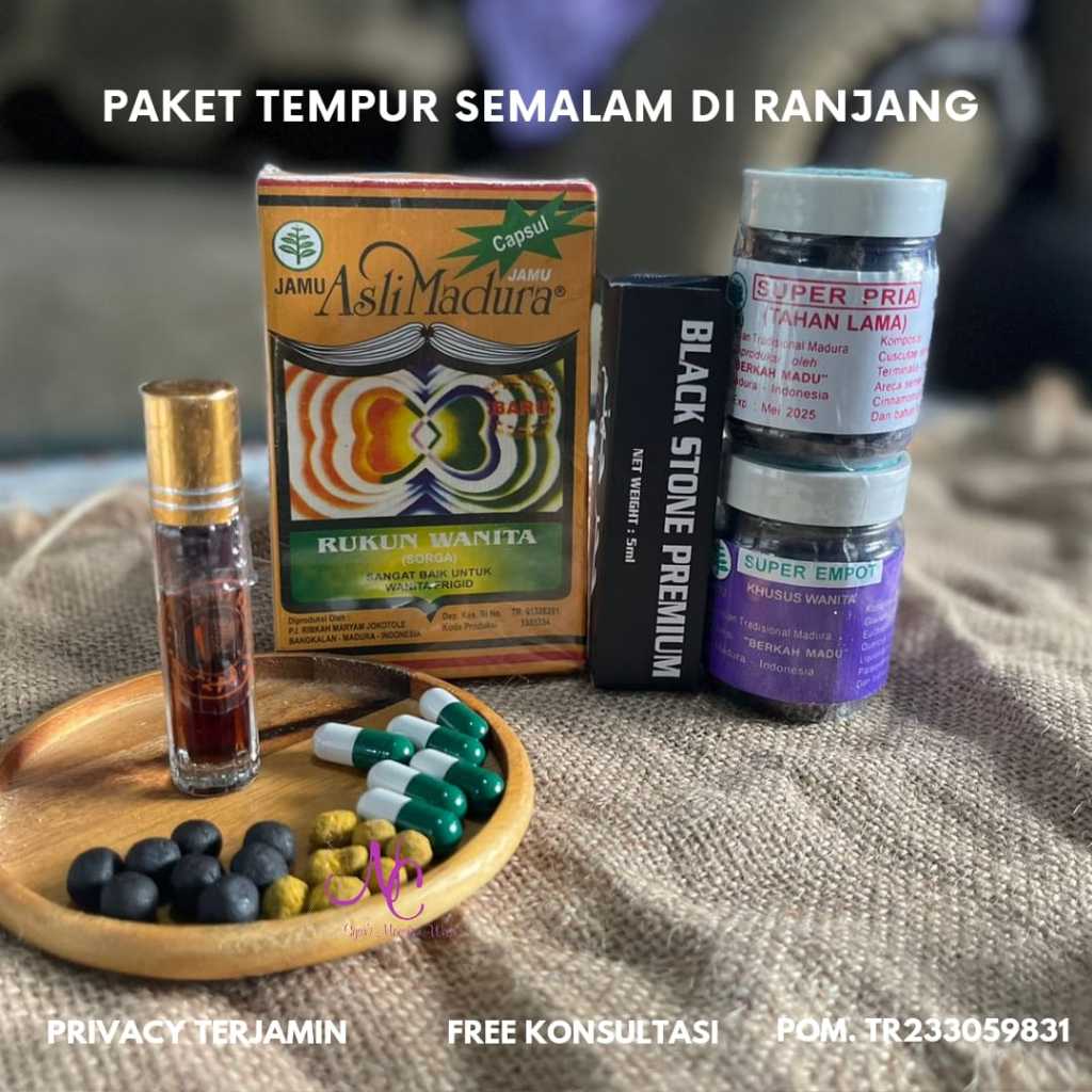 PAKET OBAT KAPSUL KEWANITAAN GANITA -V SUPER EMPOT MINYAK HJM HITAM BLACK STONE SUPER PRIA ASLI MURA