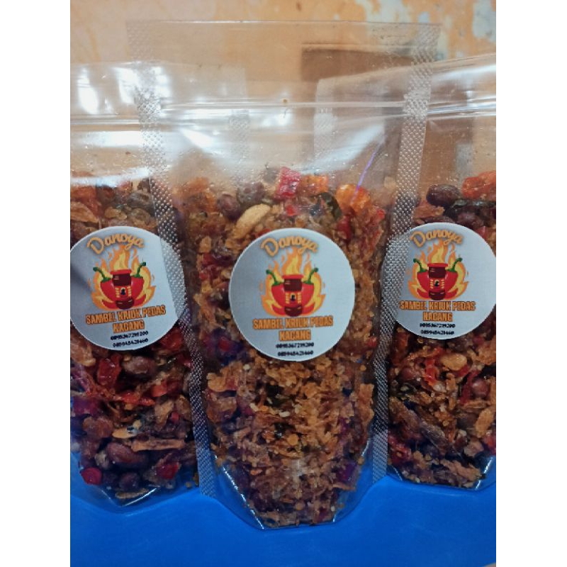 

Sambel Kriuk Danoya varian kacang 100gram