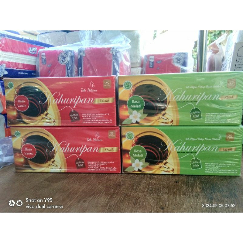 

Teh Kahuripan isi 25 kantong