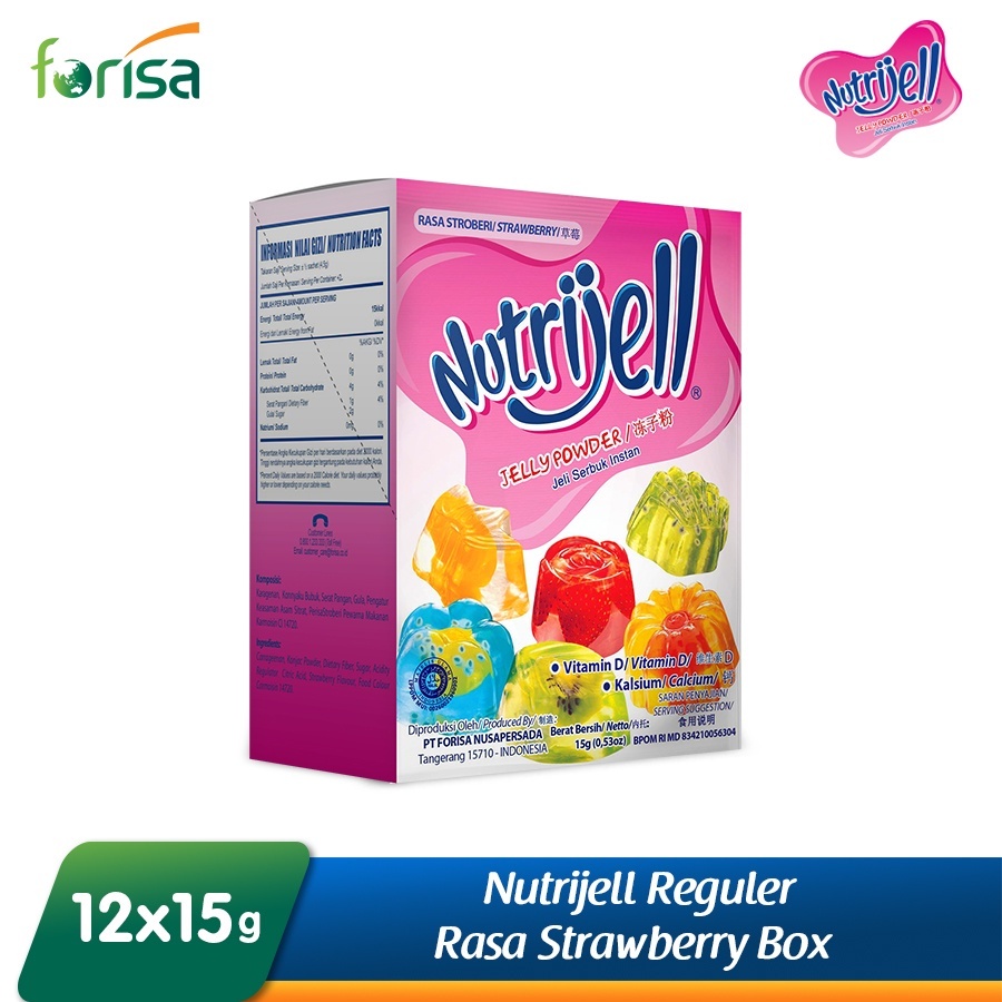 

Bimbozone - Makanan anak Nutrijel jelly agar NUTRIJELL REGULAR BOX