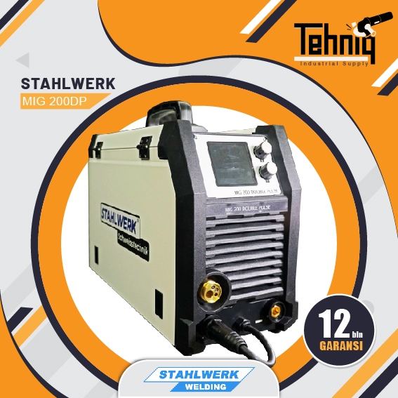 Stahlwerk MIG 200 DP (Double Pluse) Mesin Las DC / MIG 200 DP Stahlwerk Inverter Welding