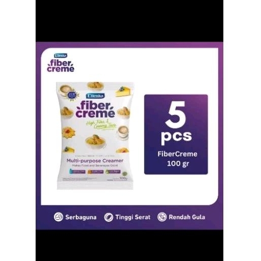 

FIBER CREME SACHET 100GR PROMO DAPAT 5 SACHET / FIBER CREME / CREAMER / CRIME