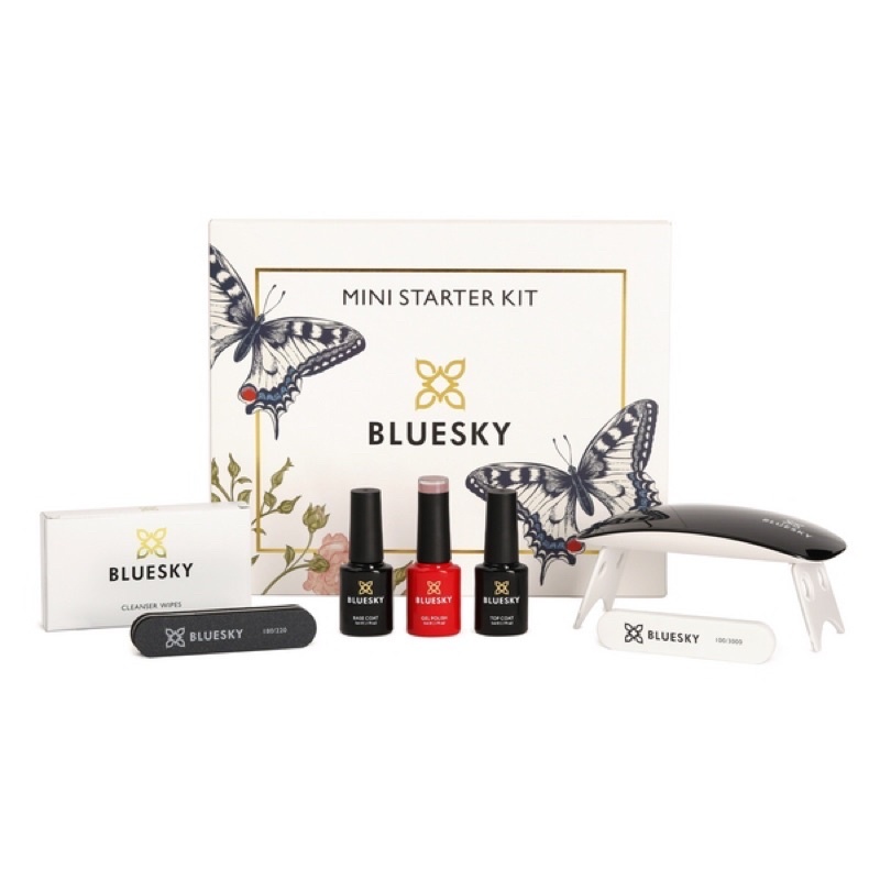 BLUESKY MINI STARTER KIT PAKET NAIL ART GEL