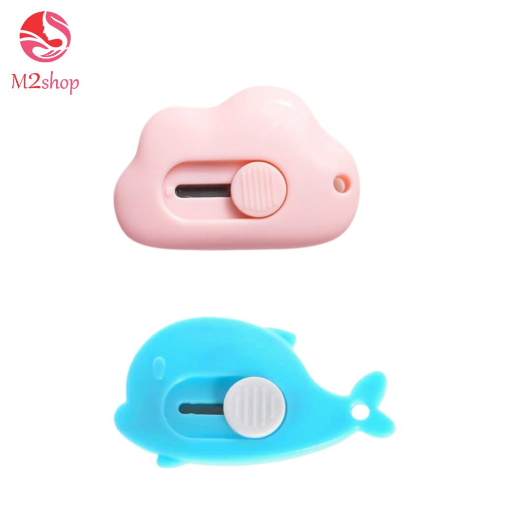 

Cutter Mini Lucu Model Awan Pisau Kater Kecil Alat Bantu Pembuka Paket