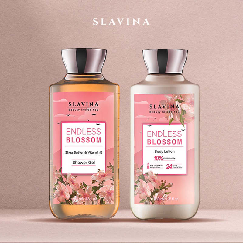 Slavina Endless Blossom Shower Gel & Body Lotion