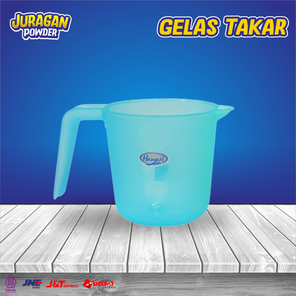 GELAS TAKAR / GELAS TAKAR PLASTIK / GELAS PLASTIK UKURAN 1 LITER / GELAS TAKAR 1 LITER
