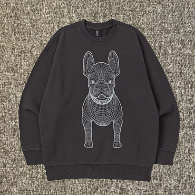 Lifework White Radog Sweater Gray Original / Life Work