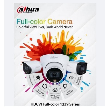 Paket CCTV 16 Camera Dahua Full color
