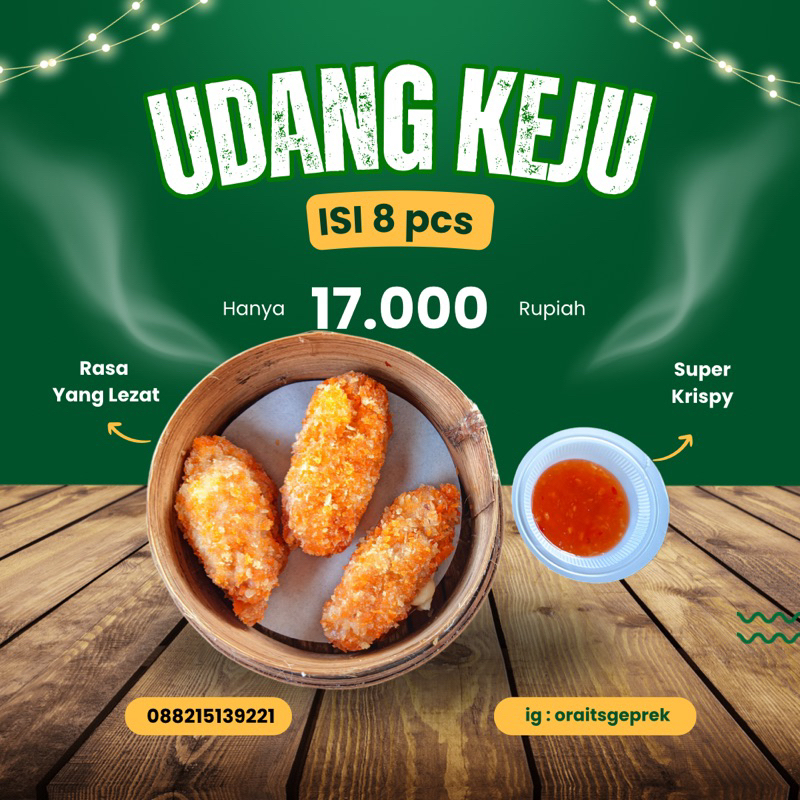 

udang keju murah enak