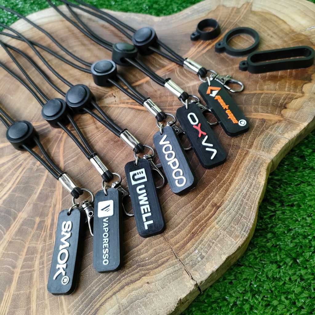 

Lanyard Gantungan Tali Hitam Multifungsi Aksesoris Leher