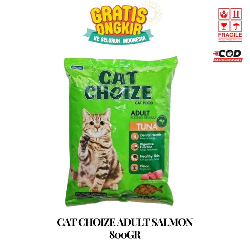 Makanan Kucing Cat Choize Tuna 800GR